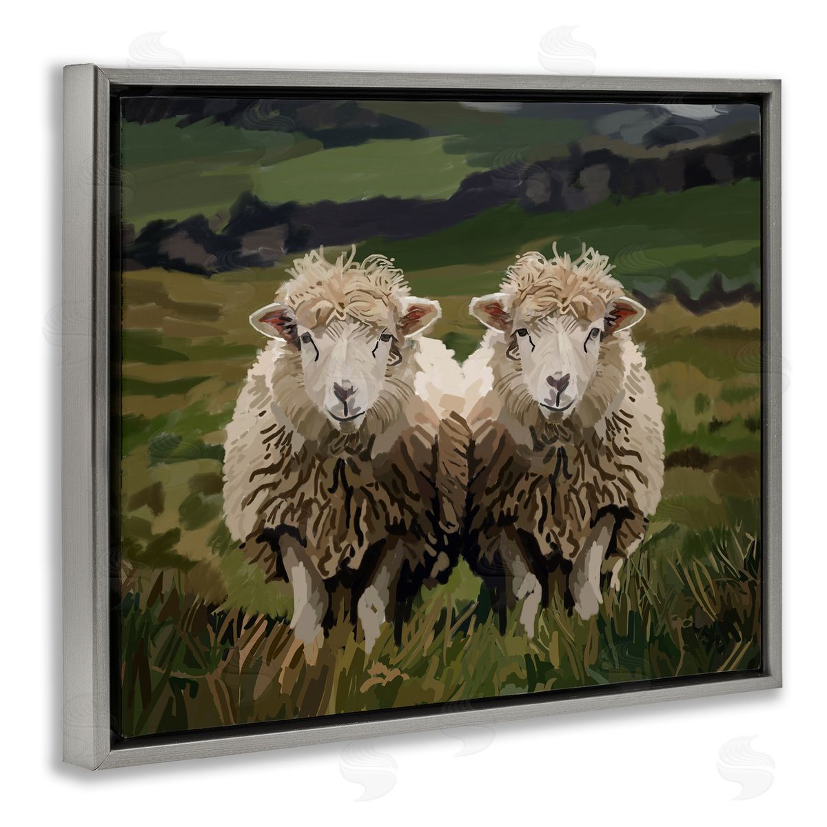 Amelia Noyes | Twin Sheep in Pasture