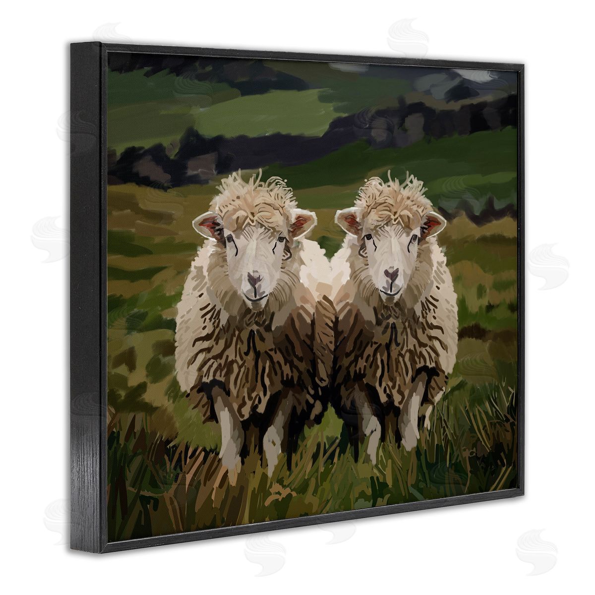 Amelia Noyes | Twin Sheep in Pasture