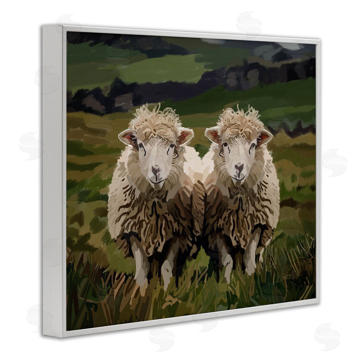 Amelia Noyes | Twin Sheep in Pasture