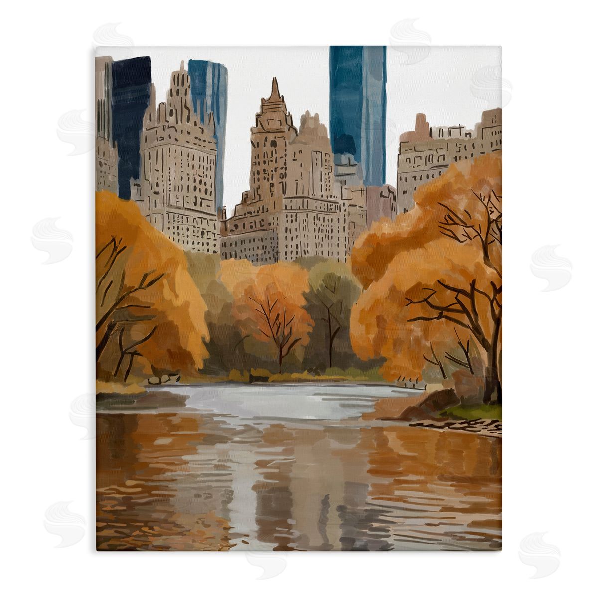 Amelia Noyes | Autumnal New York Across River