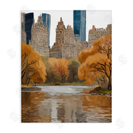 Amelia Noyes | Autumnal New York Across River