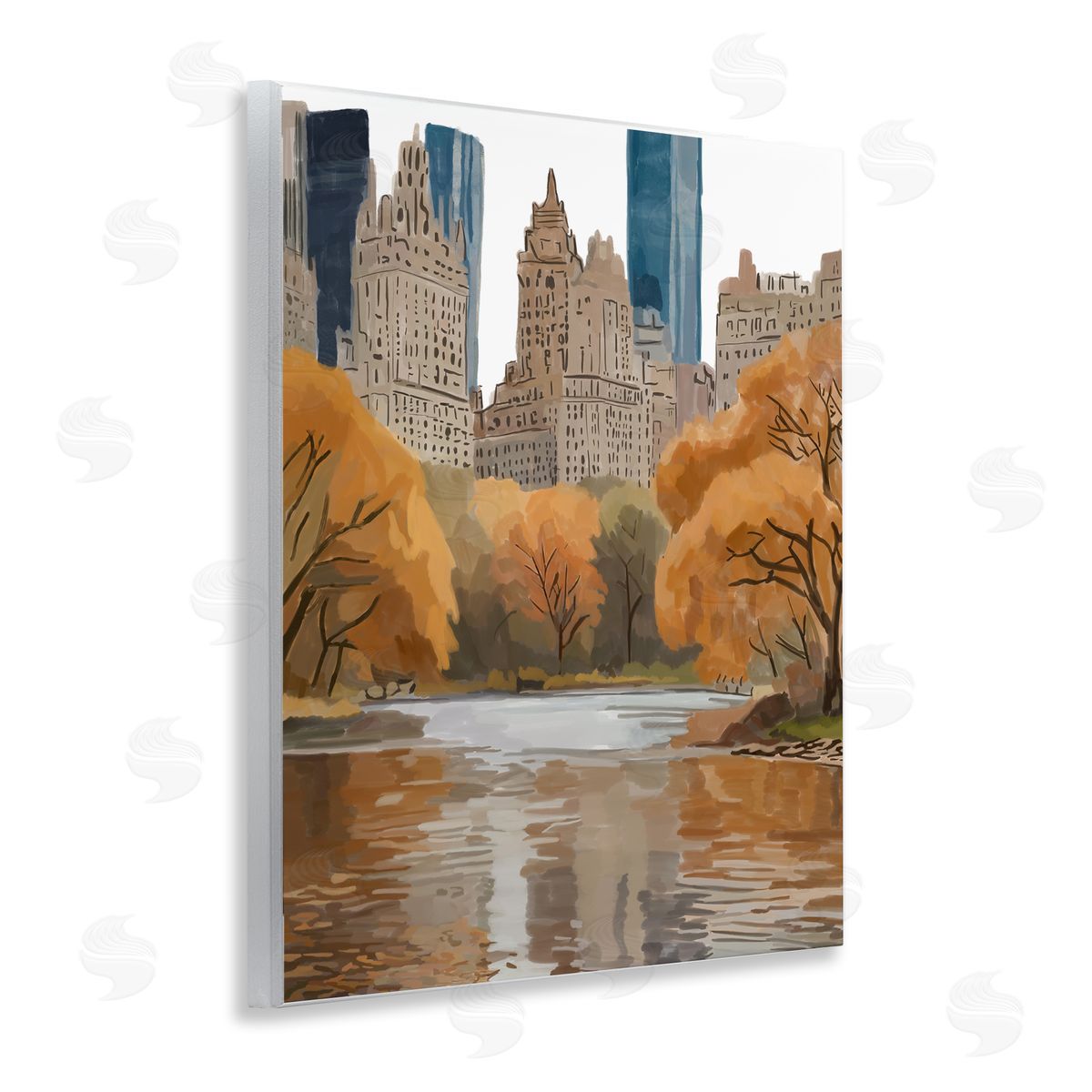 Amelia Noyes | Autumnal New York Across River