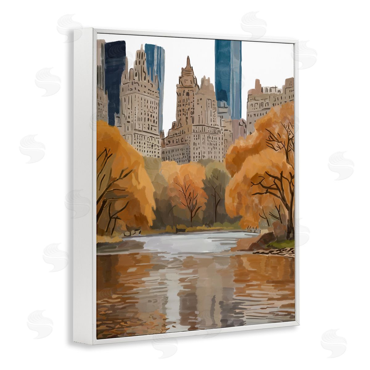 Amelia Noyes | Autumnal New York Across River
