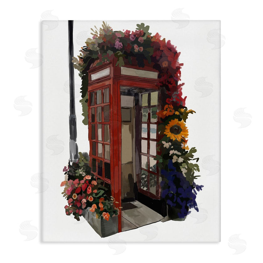 Amelia Noyes | Floral Swathed Phone Booth