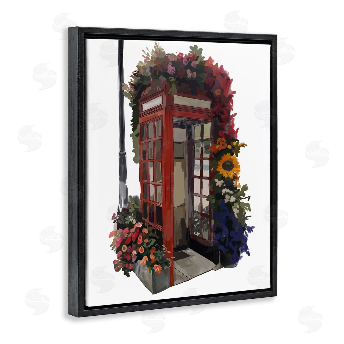 Amelia Noyes | Floral Swathed Phone Booth