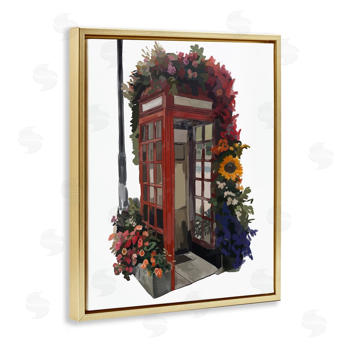 Amelia Noyes | Floral Swathed Phone Booth