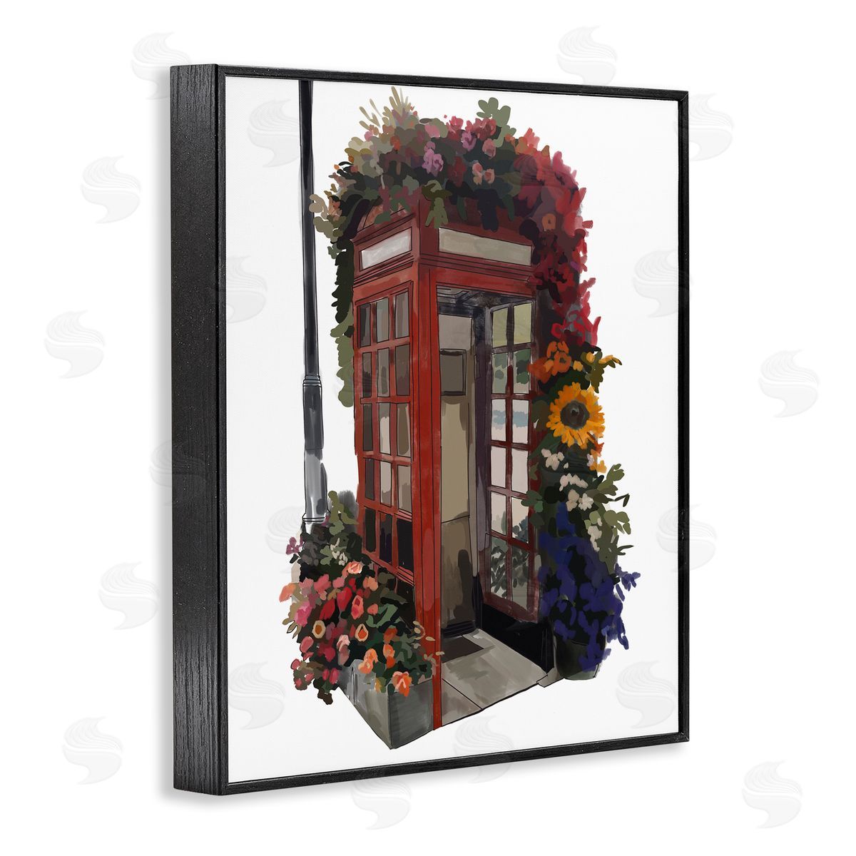 Amelia Noyes | Floral Swathed Phone Booth