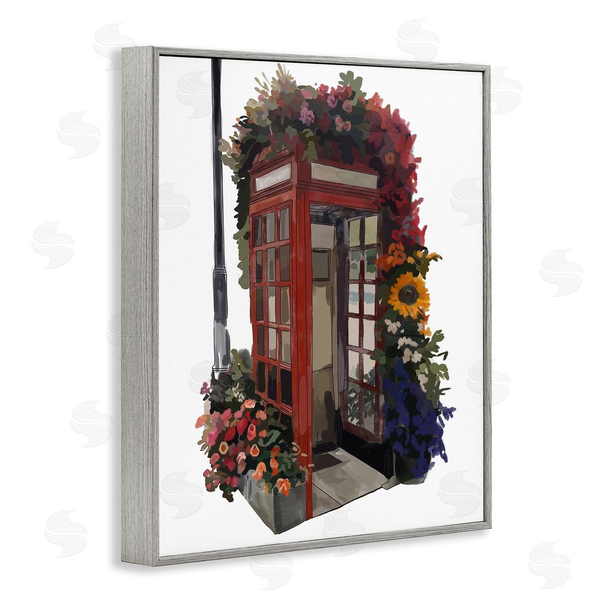 Amelia Noyes | Floral Swathed Phone Booth