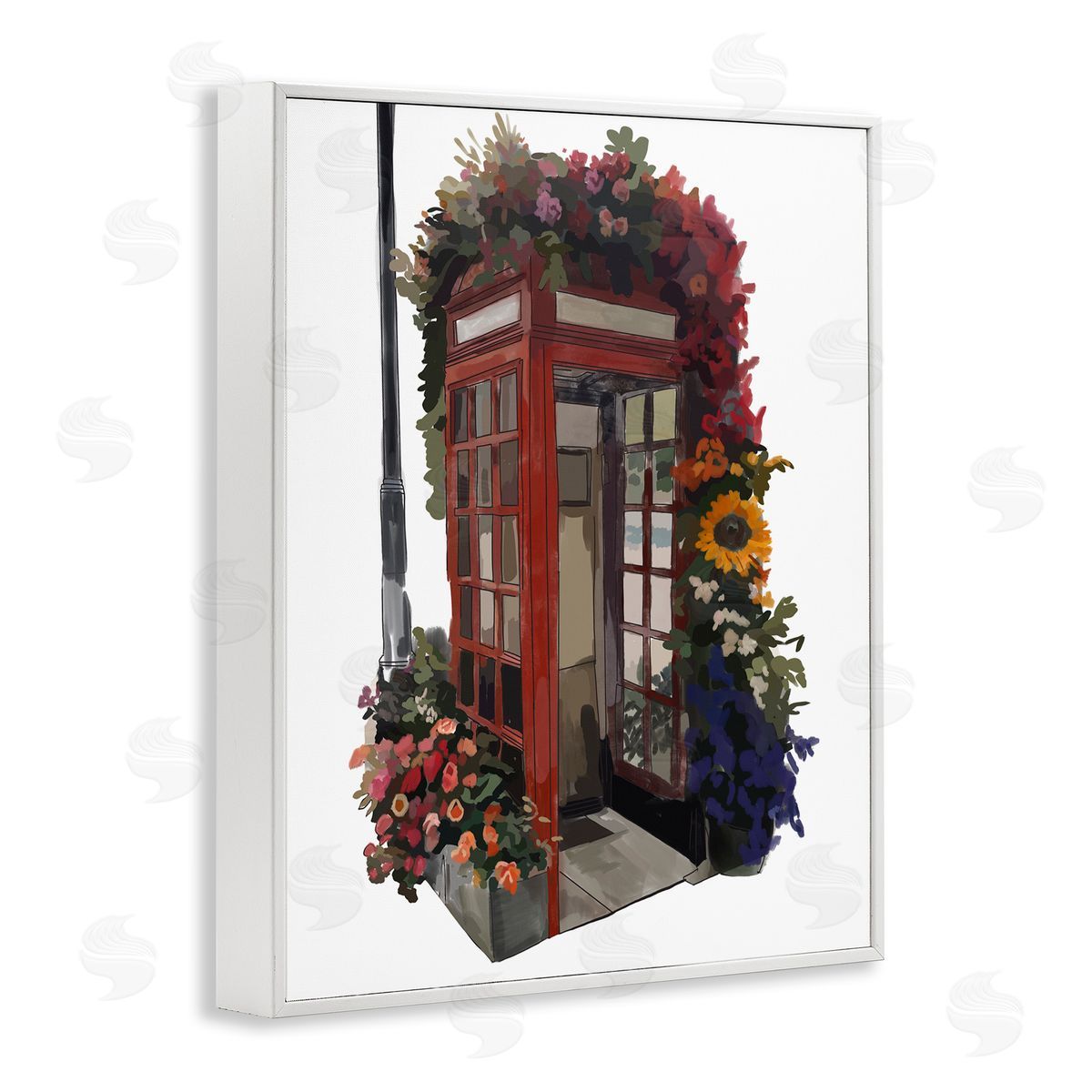 Amelia Noyes | Floral Swathed Phone Booth