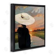 Amelia Noyes | Fashionable Woman Watching Sunset