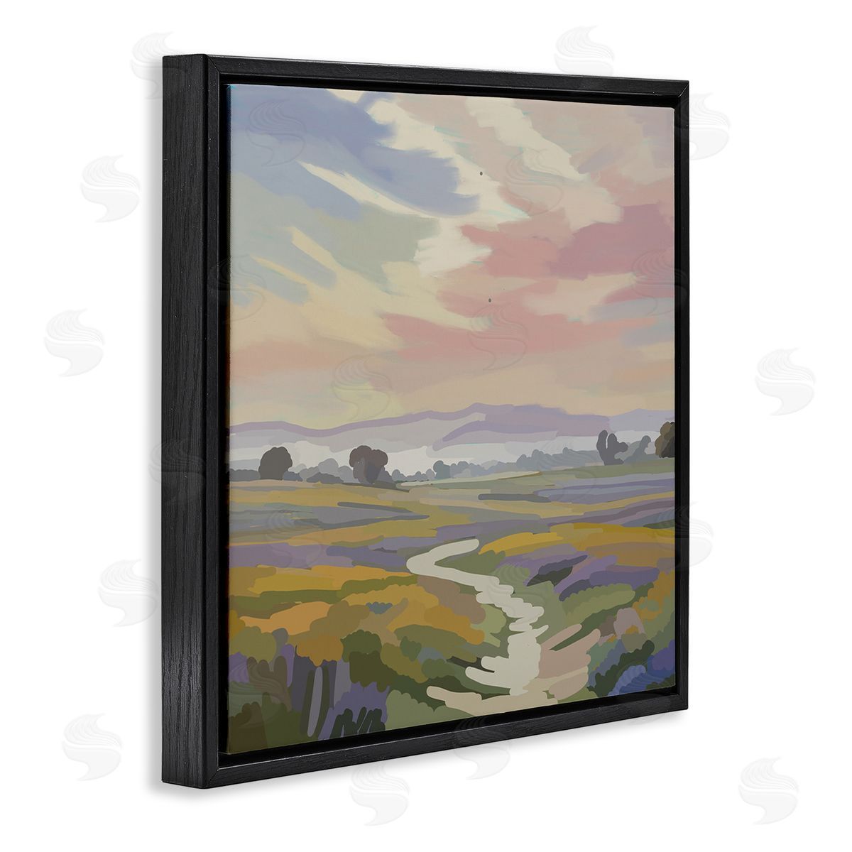 Amelia Noyes | Lavender Fields Beneath Sunset