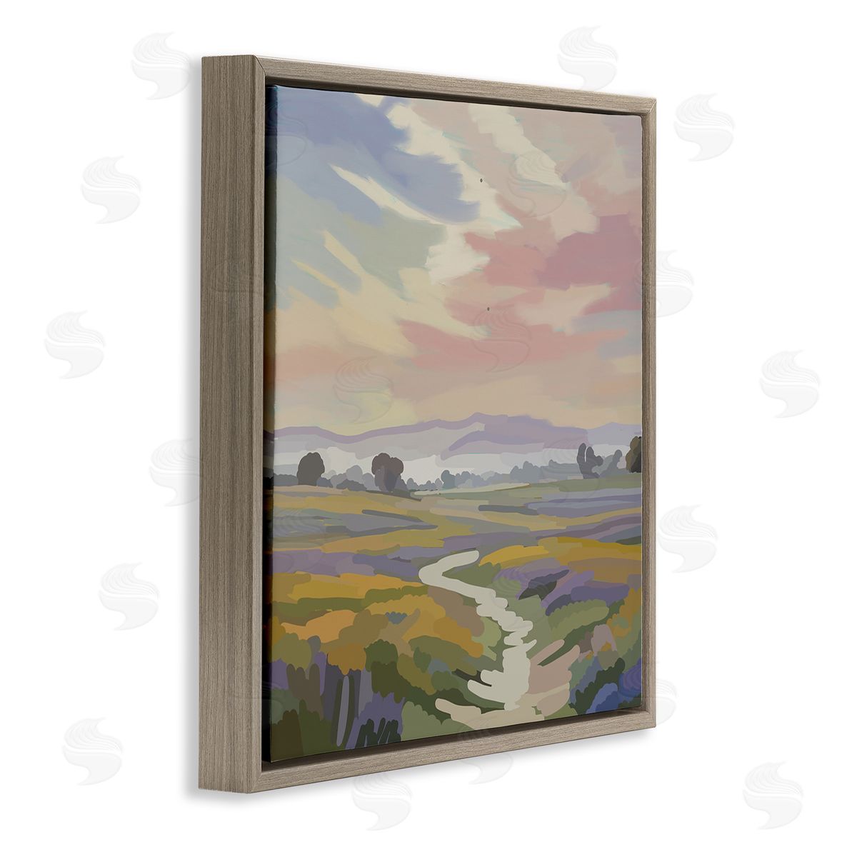 Amelia Noyes | Lavender Fields Beneath Sunset