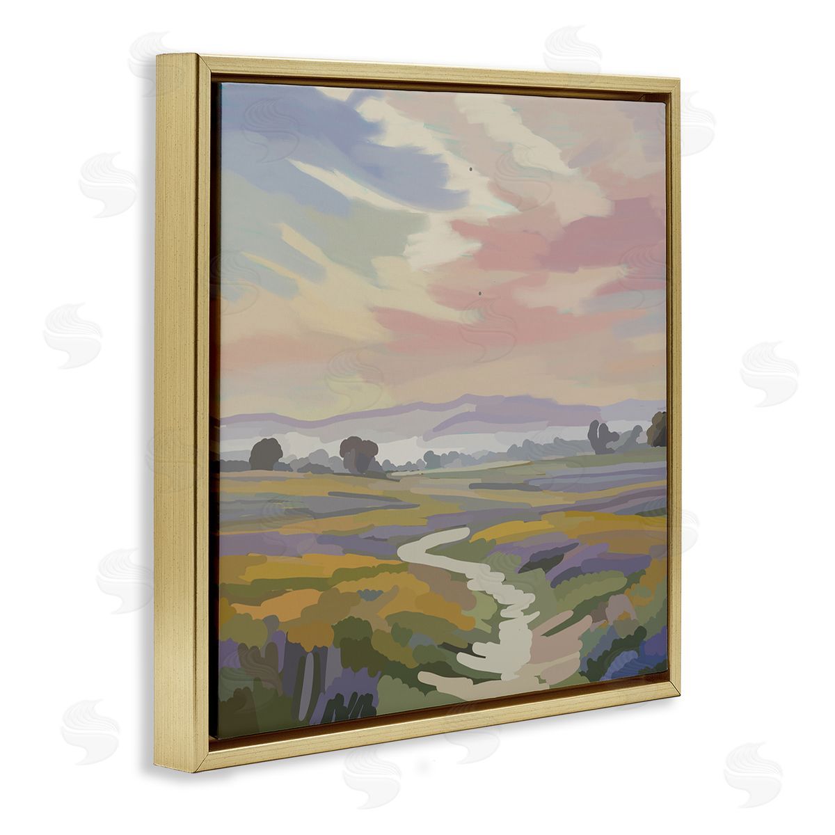 Amelia Noyes | Lavender Fields Beneath Sunset