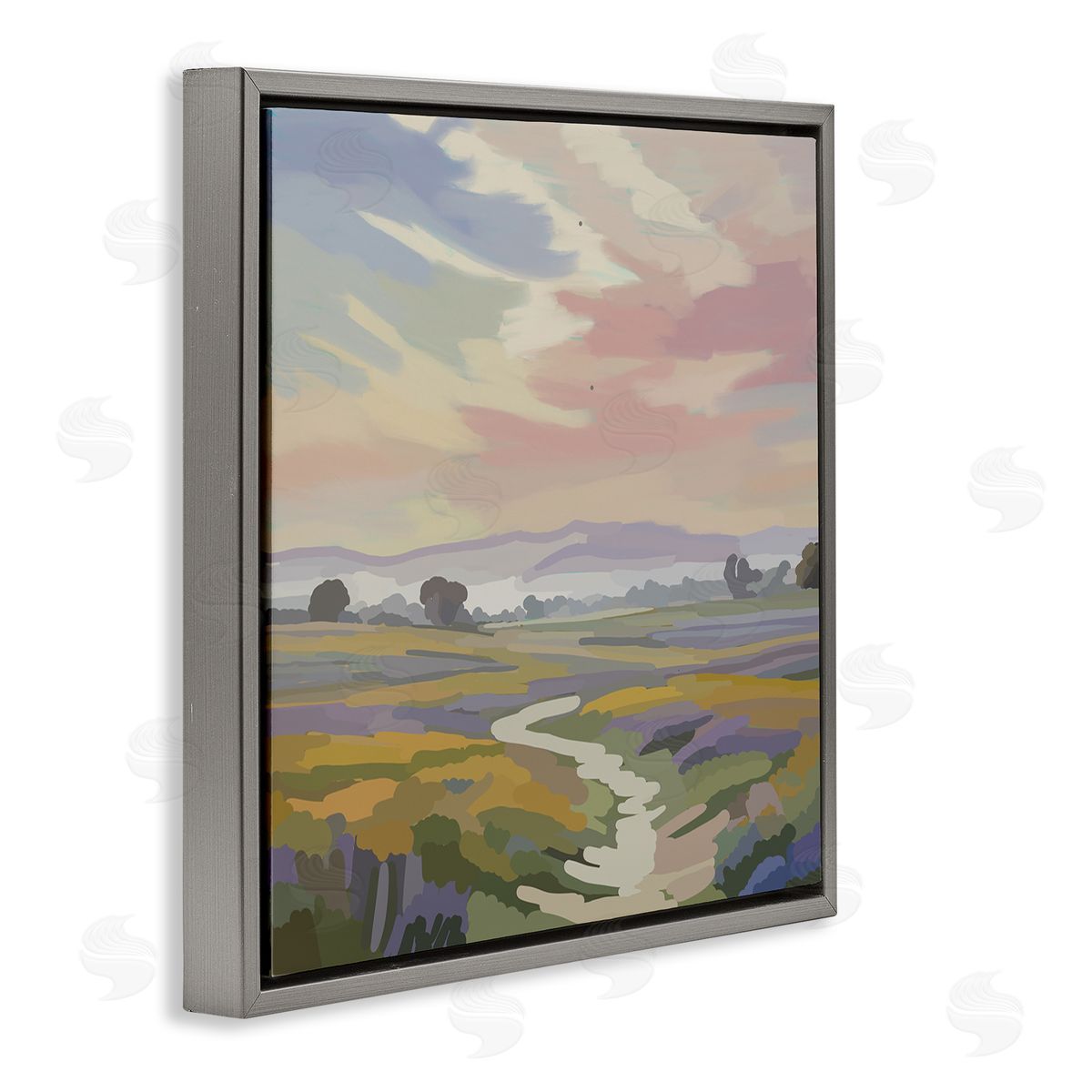Amelia Noyes | Lavender Fields Beneath Sunset