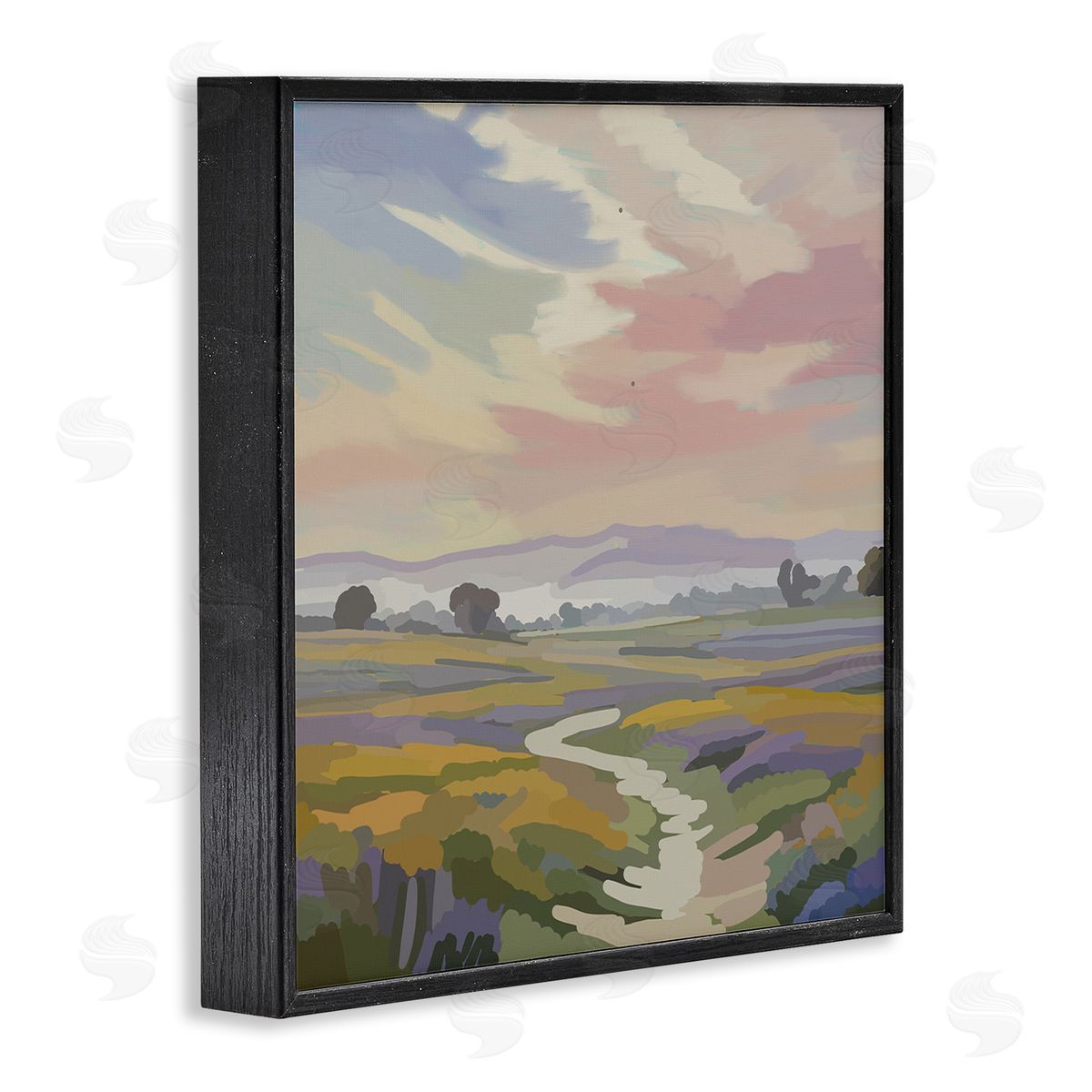 Amelia Noyes | Lavender Fields Beneath Sunset