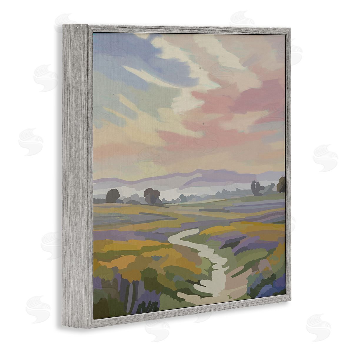 Amelia Noyes | Lavender Fields Beneath Sunset