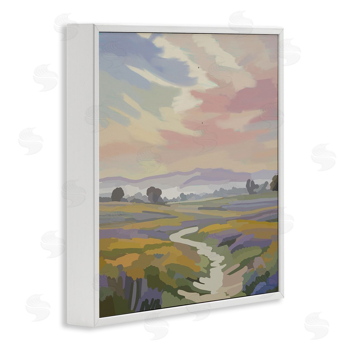 Amelia Noyes | Lavender Fields Beneath Sunset