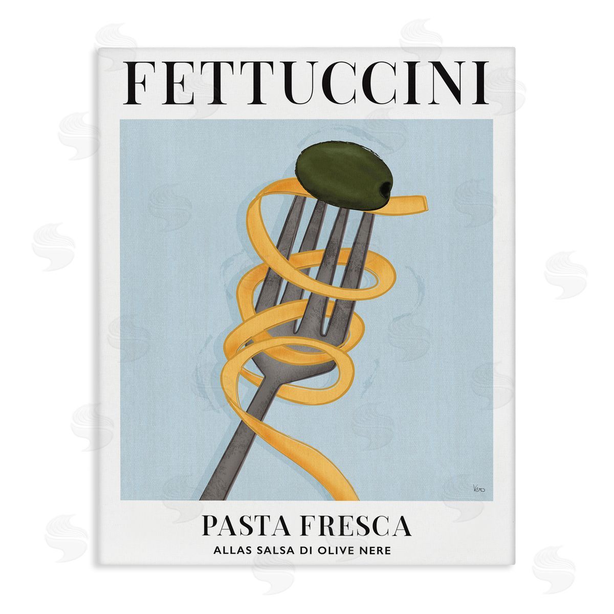 Veronique Charron | Vintage Fettuccini on Fork