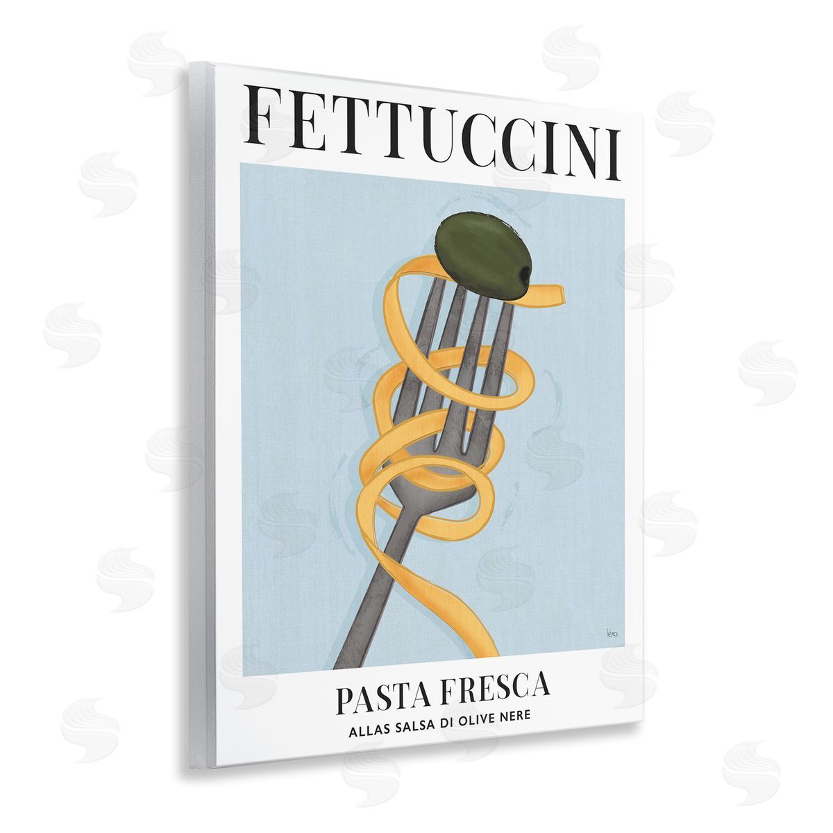 Veronique Charron | Vintage Fettuccini on Fork