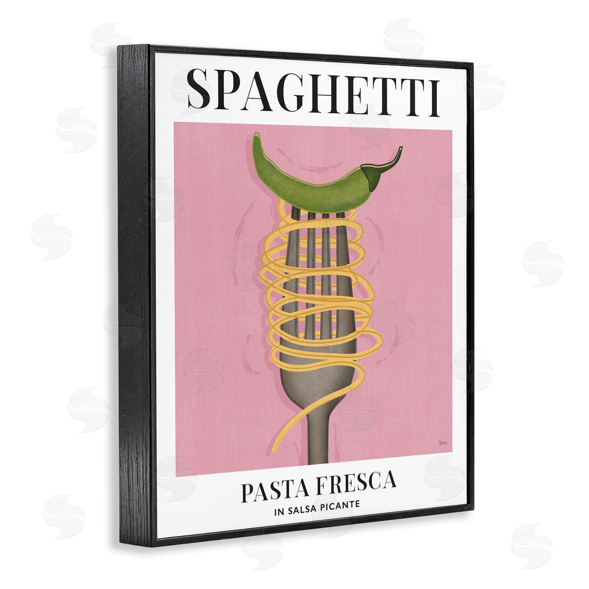 Veronique Charron | Vintage Spaghetti on Fork