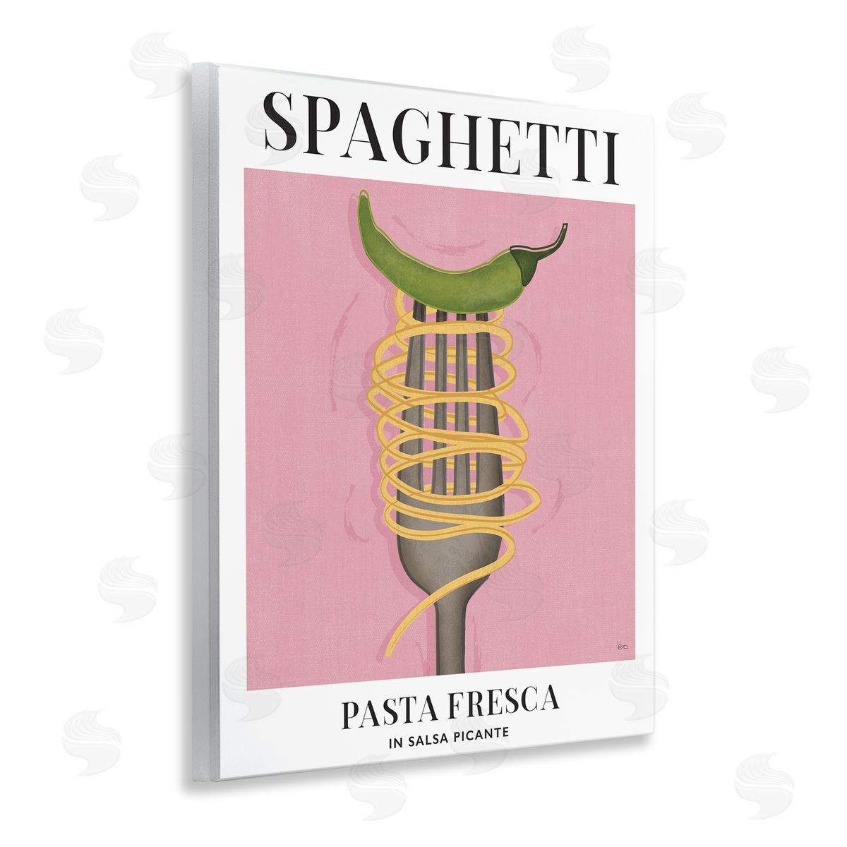 Veronique Charron | Vintage Spaghetti on Fork