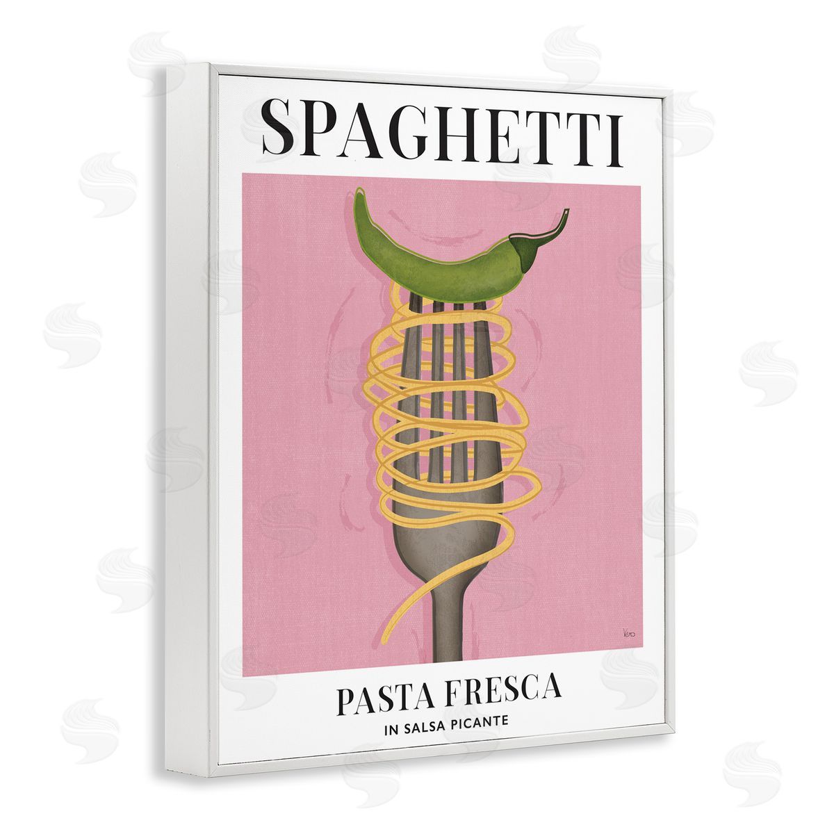 Veronique Charron | Vintage Spaghetti on Fork