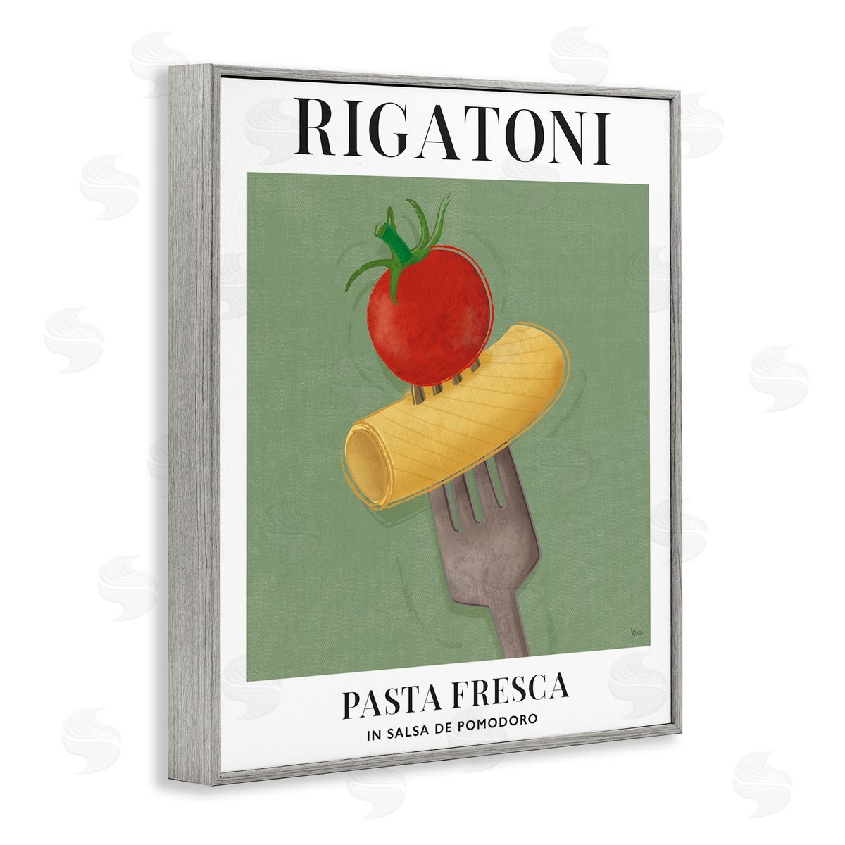 Veronique Charron | Vintage Rigatoni on Fork
