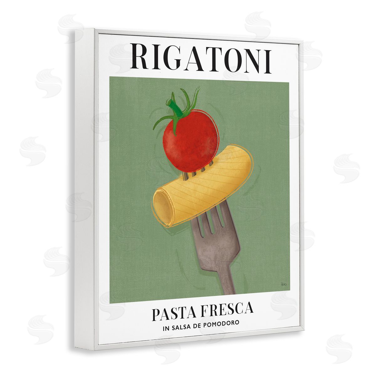 Veronique Charron | Vintage Rigatoni on Fork