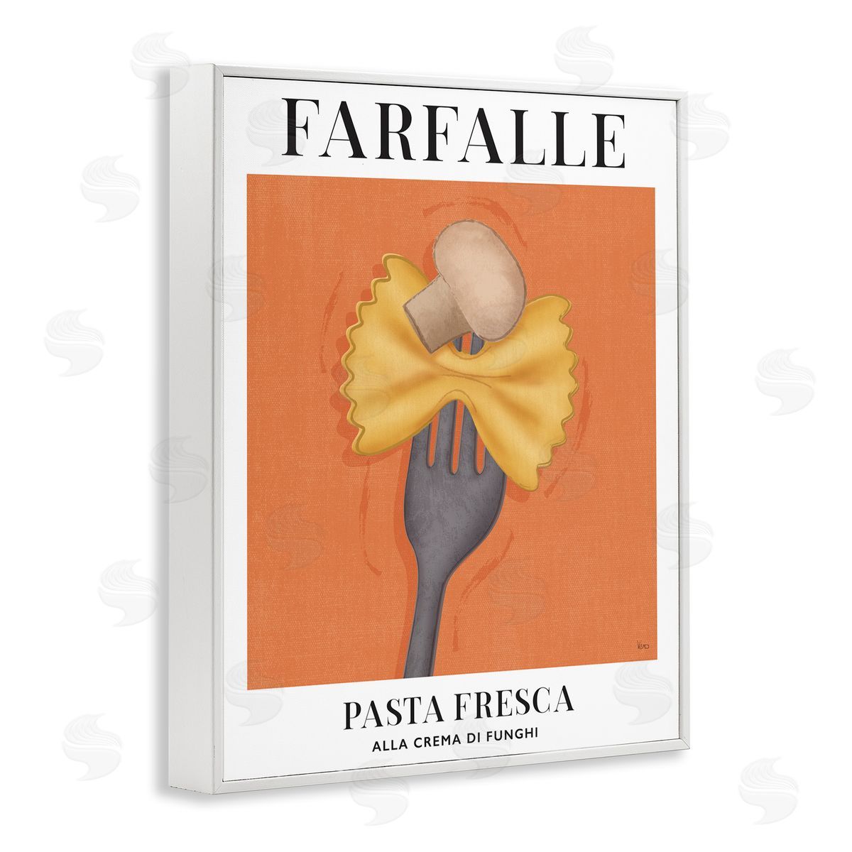 Veronique Charron | Vintage Farfalle on Fork