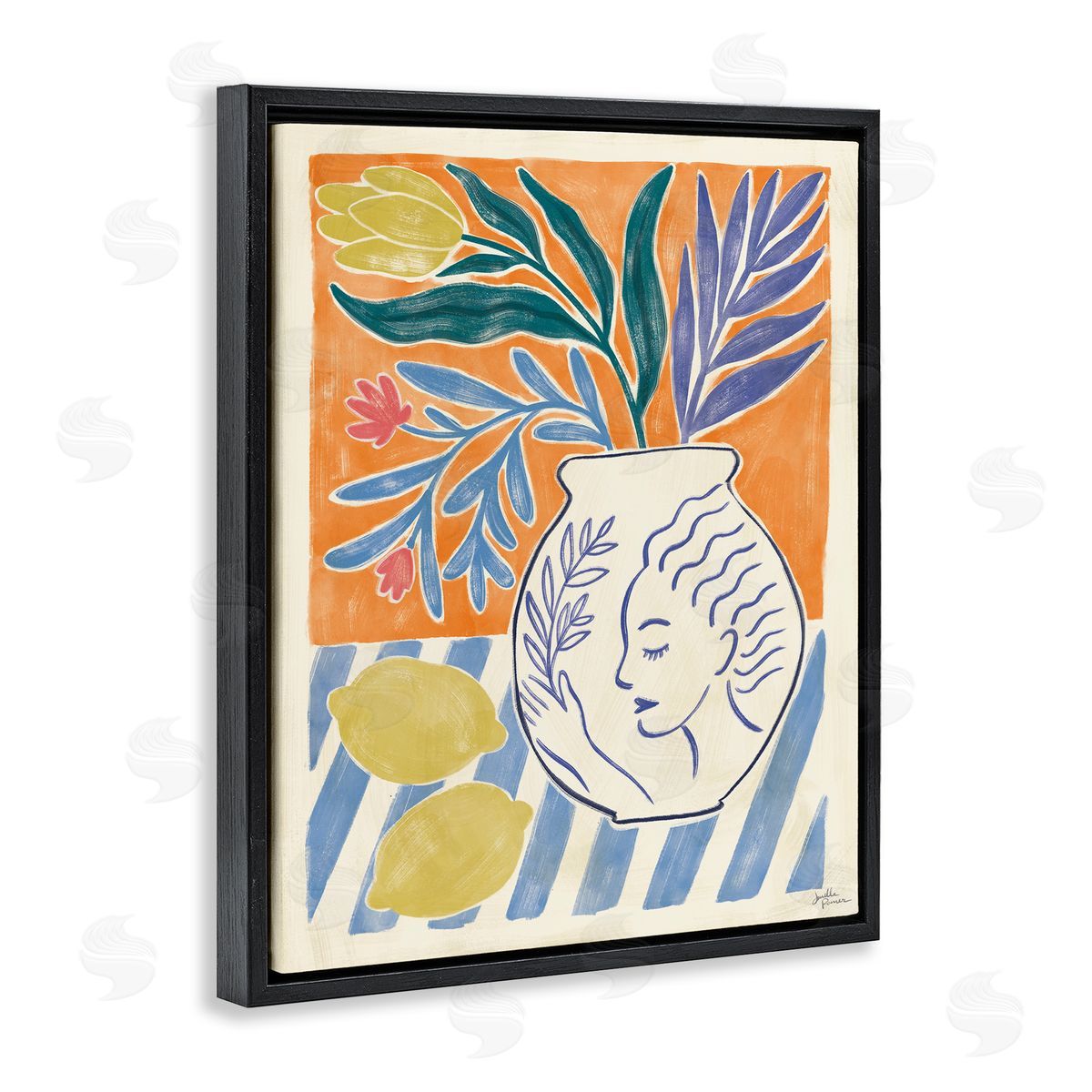 Janelle Penner | Cyprus & Lemons Still Life