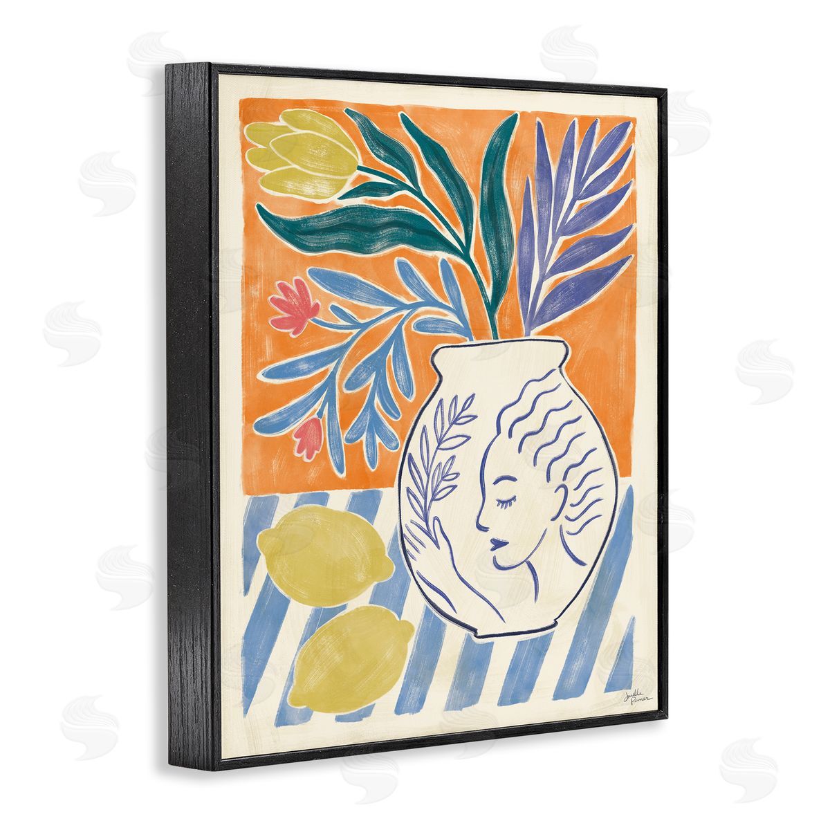 Janelle Penner | Cyprus & Lemons Still Life