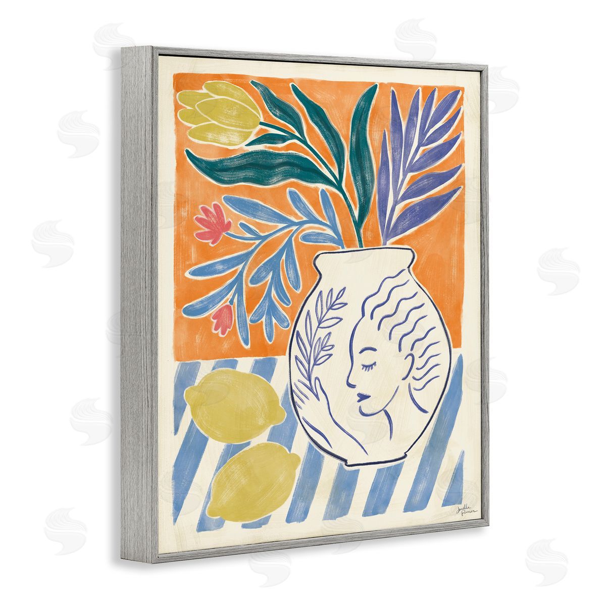 Janelle Penner | Cyprus & Lemons Still Life