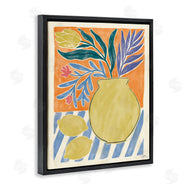 Janelle Penner | Vase & Lemons Still Life