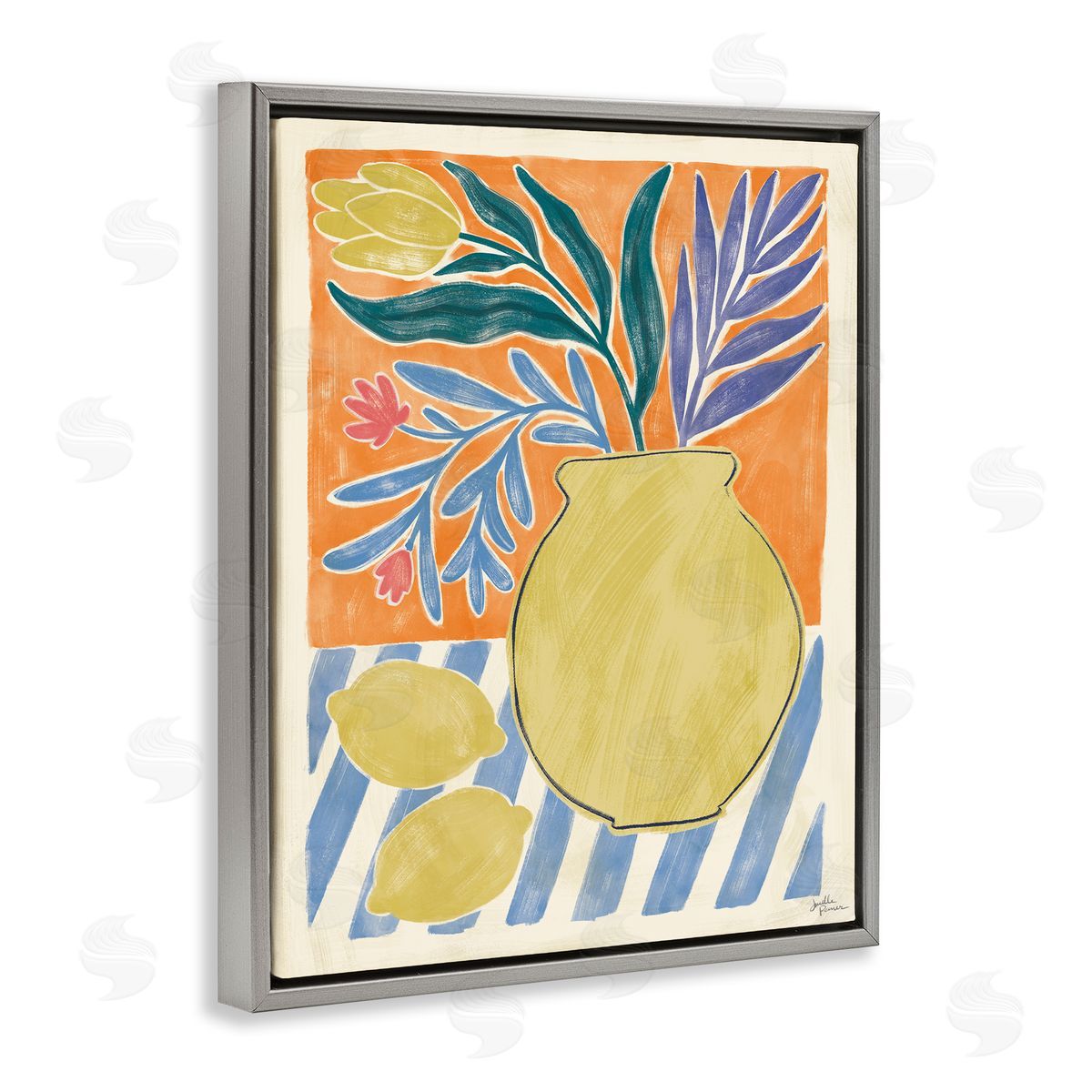 Janelle Penner | Vase & Lemons Still Life
