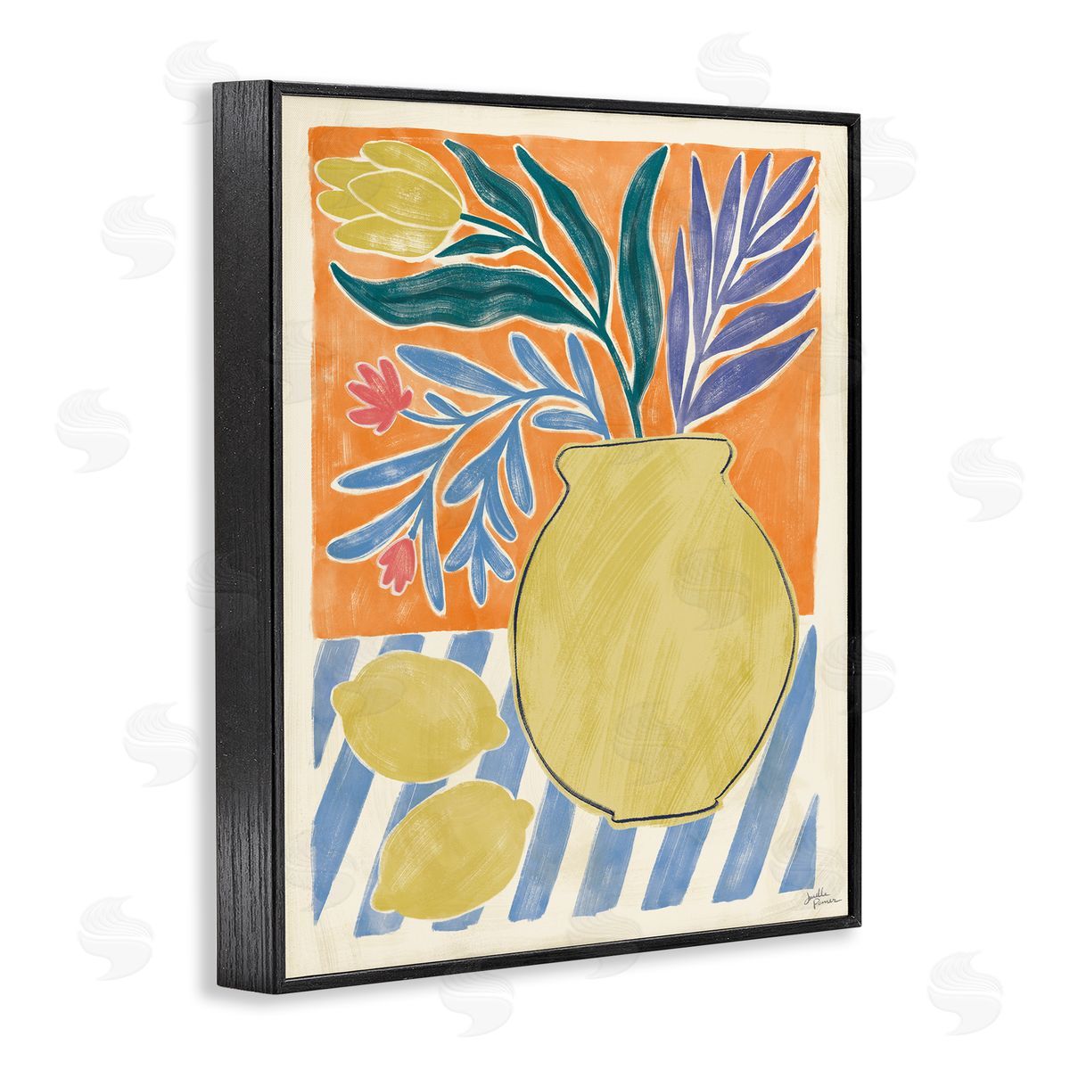 Janelle Penner | Vase & Lemons Still Life