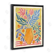 Janelle Penner | Cyprus Oranges & Vase Still Life