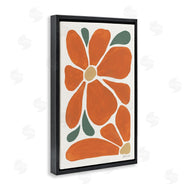 Yvette St. Amant | Minimal Mod Orange Flowers