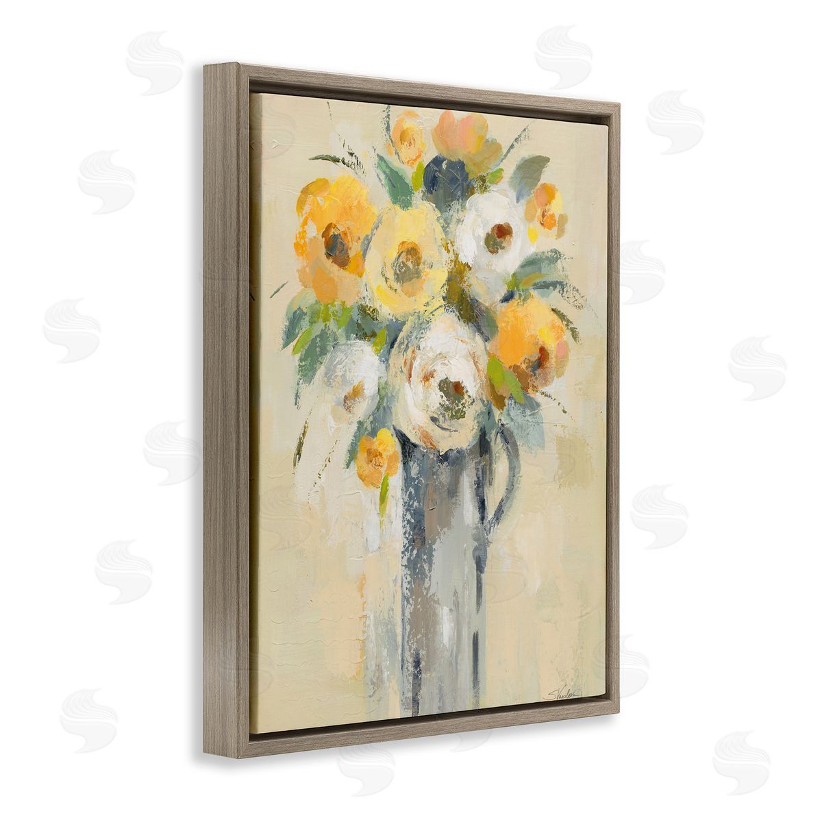 Silvia Vassileva | Abstract Flowers in Jug