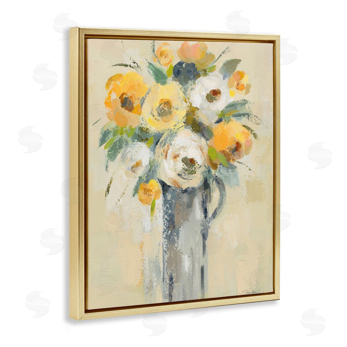 Silvia Vassileva | Abstract Flowers in Jug