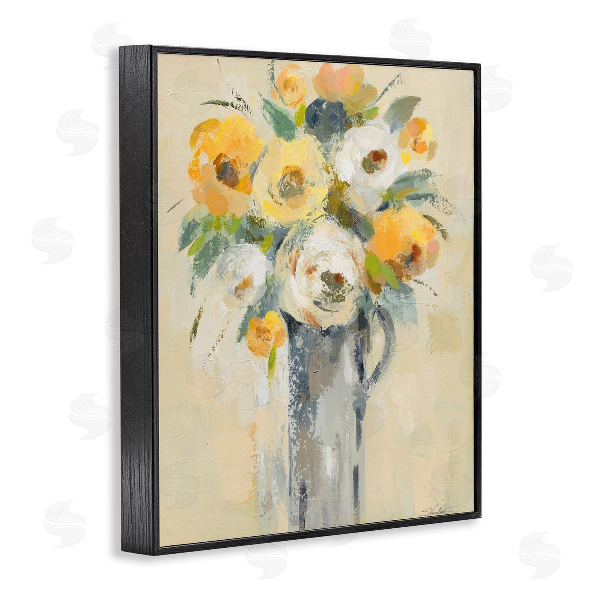 Silvia Vassileva | Abstract Flowers in Jug