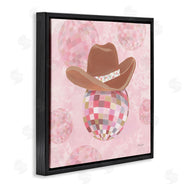 Yvette St. Amant | Rosy Hued Cowgirl Disco Ball