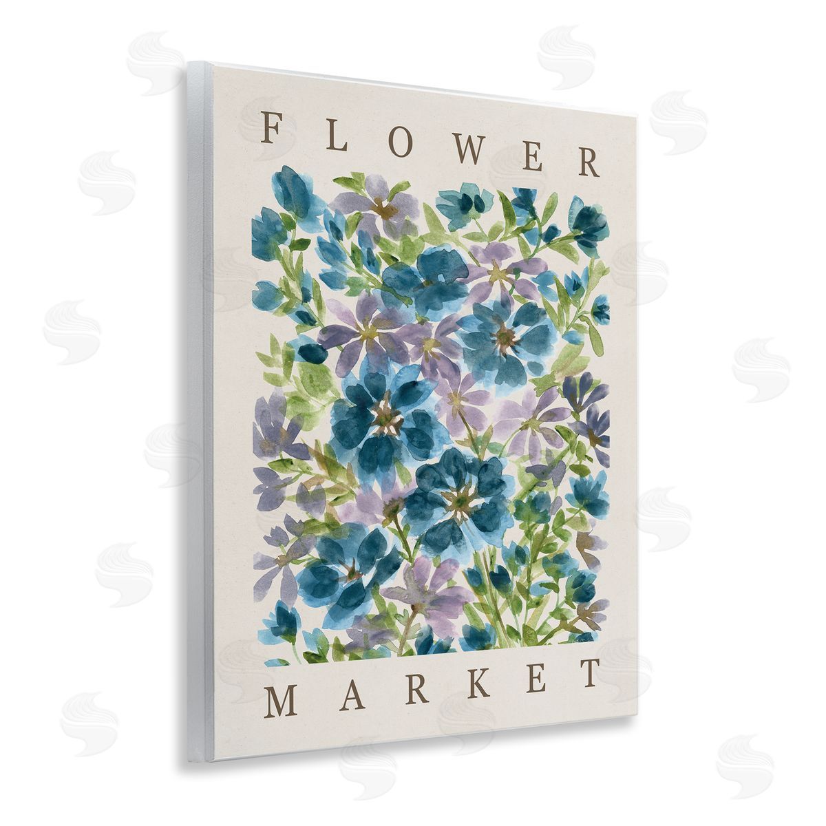 Yvette St. Amant | Flower Market Blue Blooms