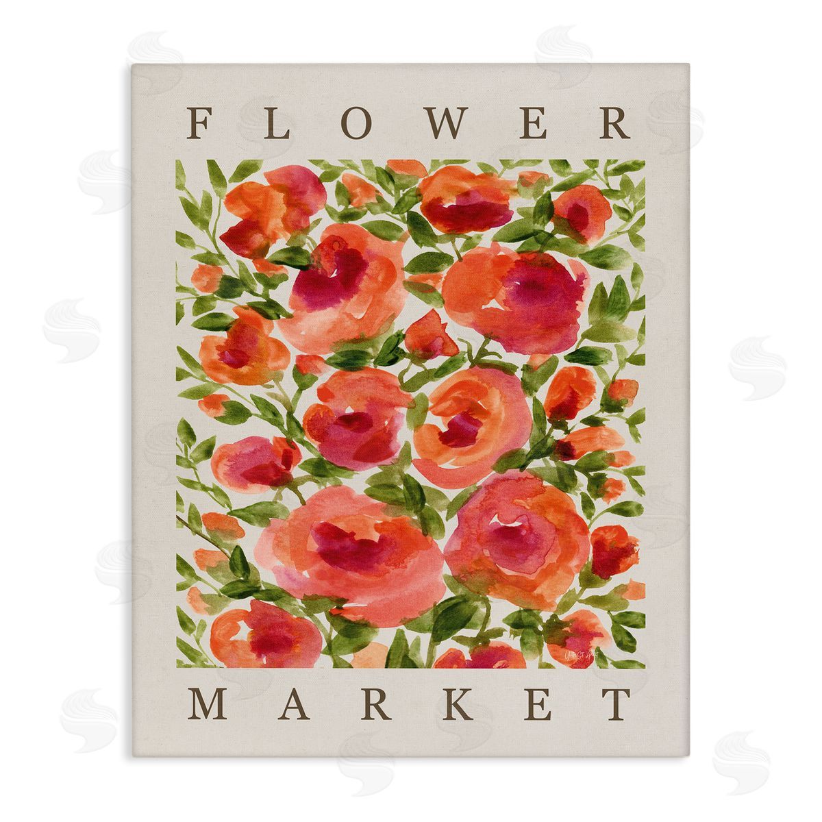 Yvette St. Amant | Flower Market Coral Blooms