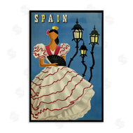 Marcus Jules | Spain Woman Portrait Poster