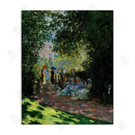 Marcus Jules | People in Park Classic Painting