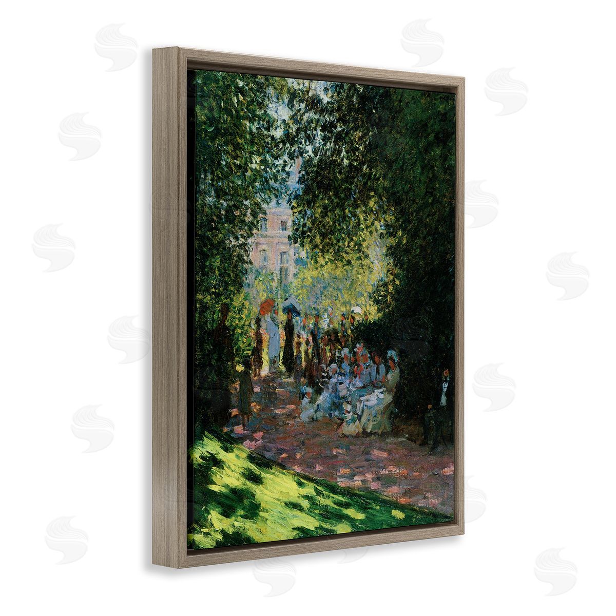 Marcus Jules | People in Park Classic Painting