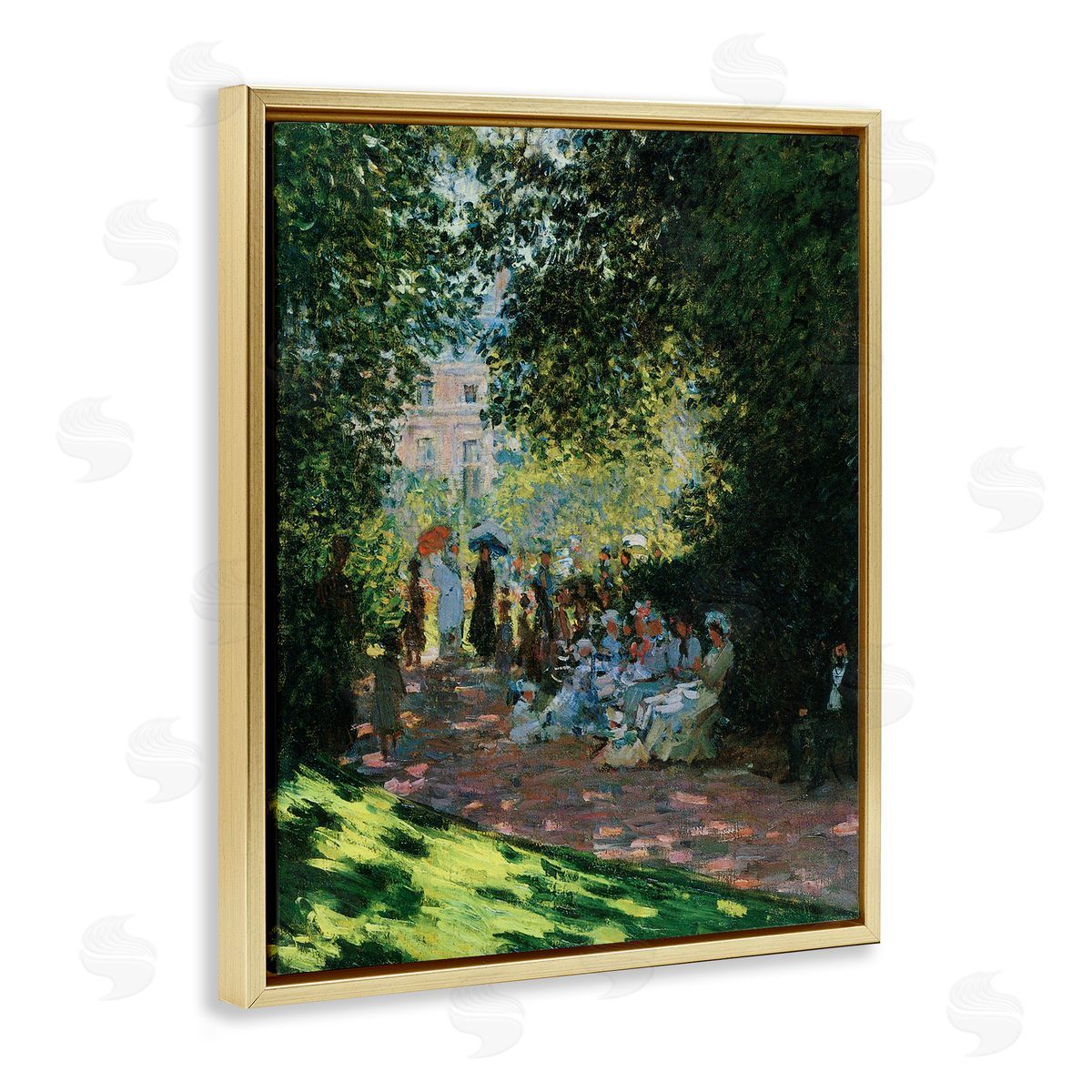 Marcus Jules | People in Park Classic Painting