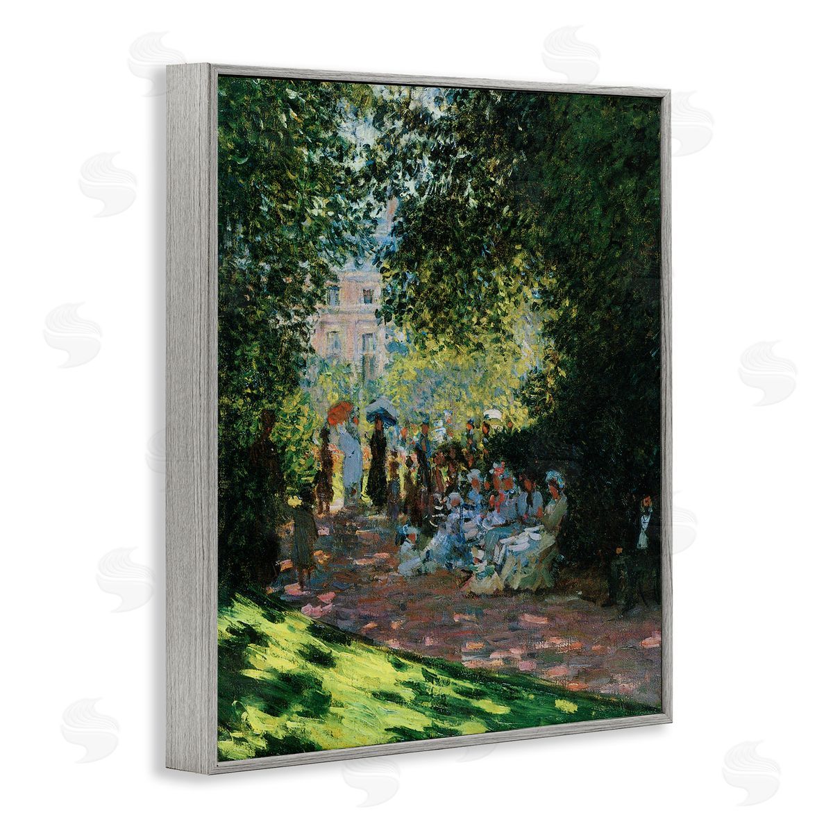 Marcus Jules | People in Park Classic Painting