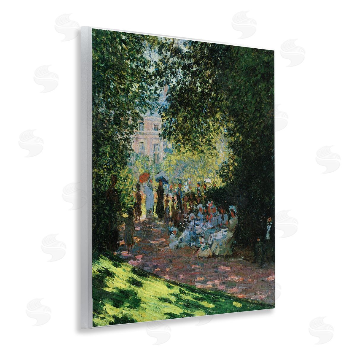 Marcus Jules | People in Park Classic Painting