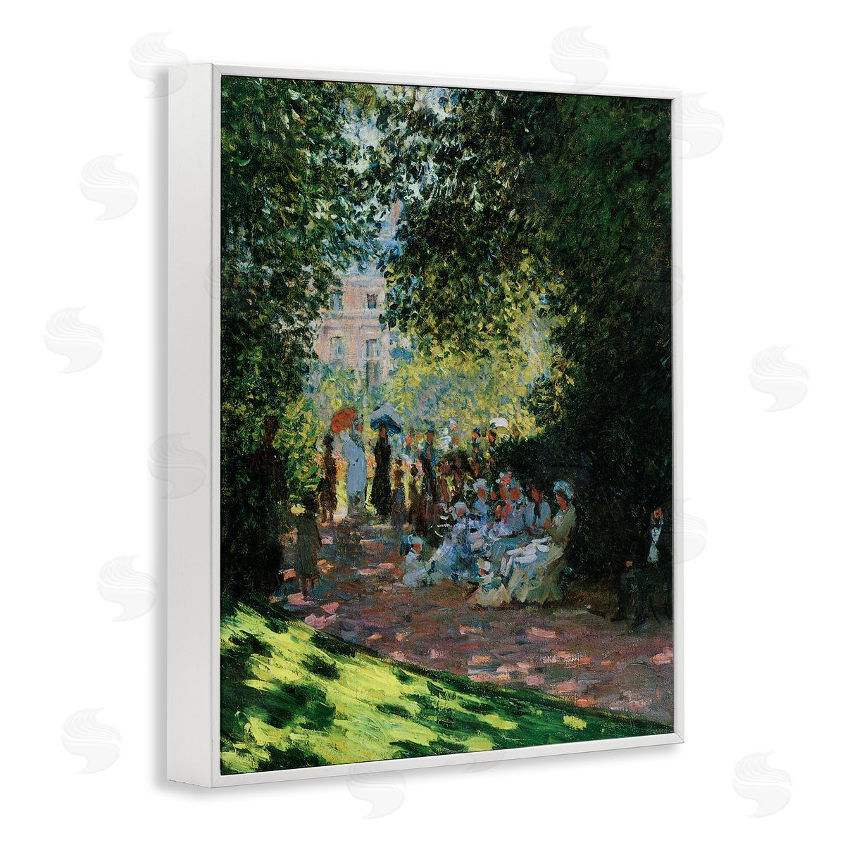 Marcus Jules | People in Park Classic Painting